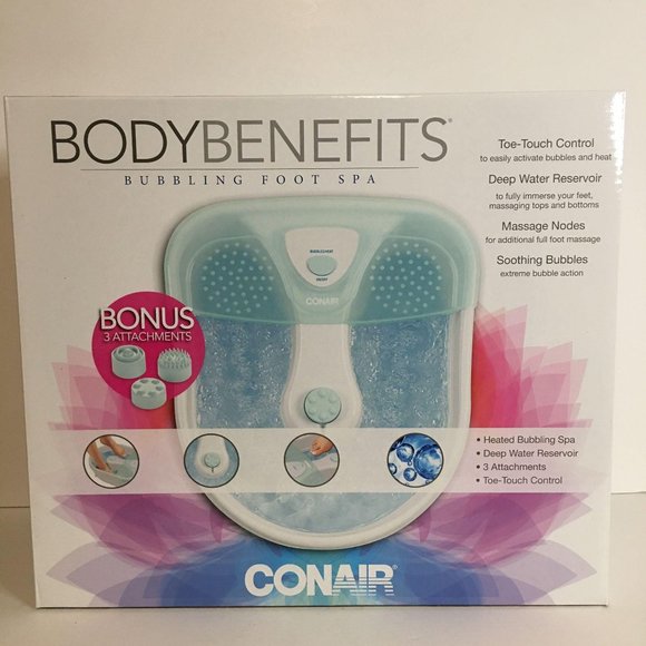 Conair Bath & Body Body Benefits Bubbling Foot Spa Poshmark